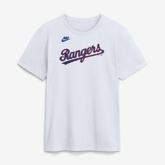 Texas Rangers Nike Cooperstown Collection Wordmark T-Shirt - MLB T-shirts