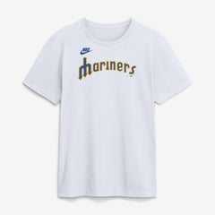 Seattle Mariners Nike Cooperstown Collection Wordmark T-Shirt - MLB T-shirts