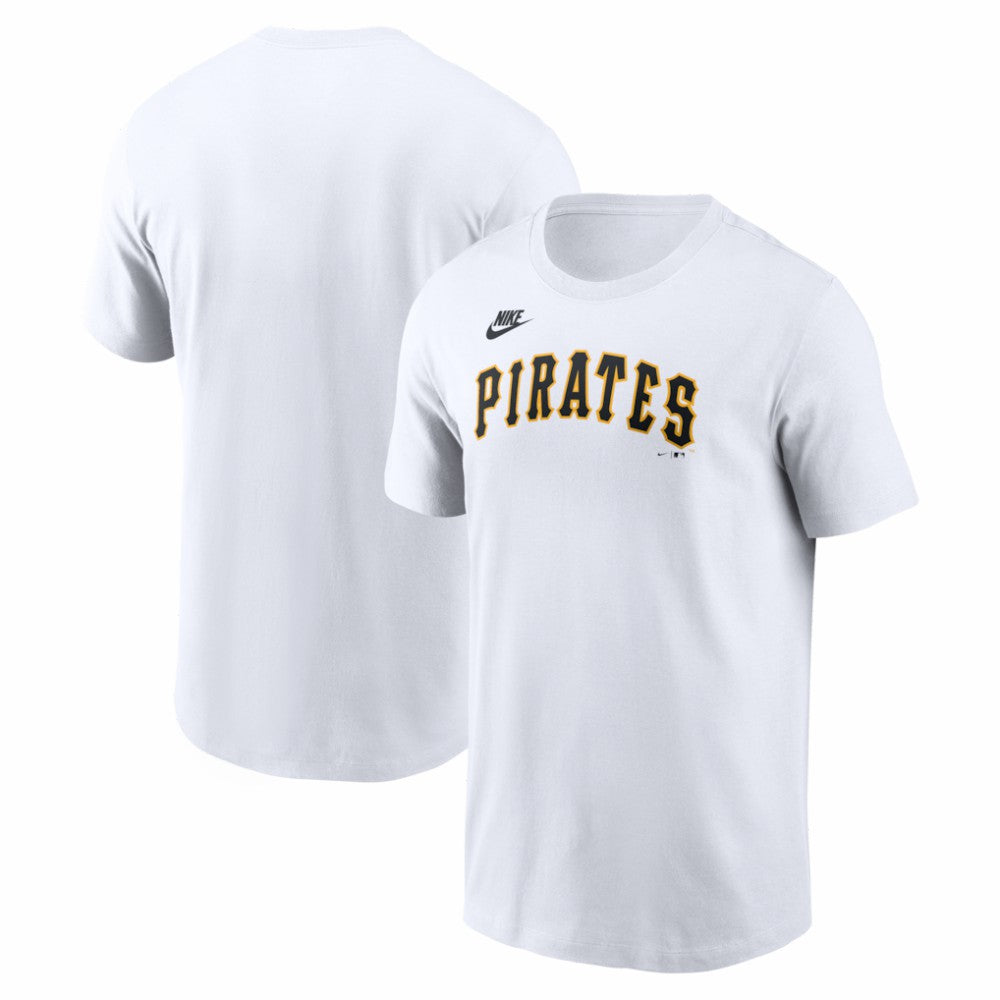 Pittsburgh Pirates Nike Cooperstown Collection Wordmark T-Shirt - MLB T-shirts
