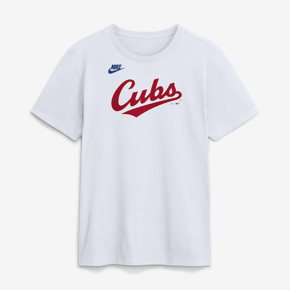 Chicago Cubs Nike Cooperstown Collection Wordmark T-Shirt - MLB T-shirts