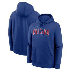 Chicago Cubs Nike Dri-Fit Club Hoodie - MLB Hoodies