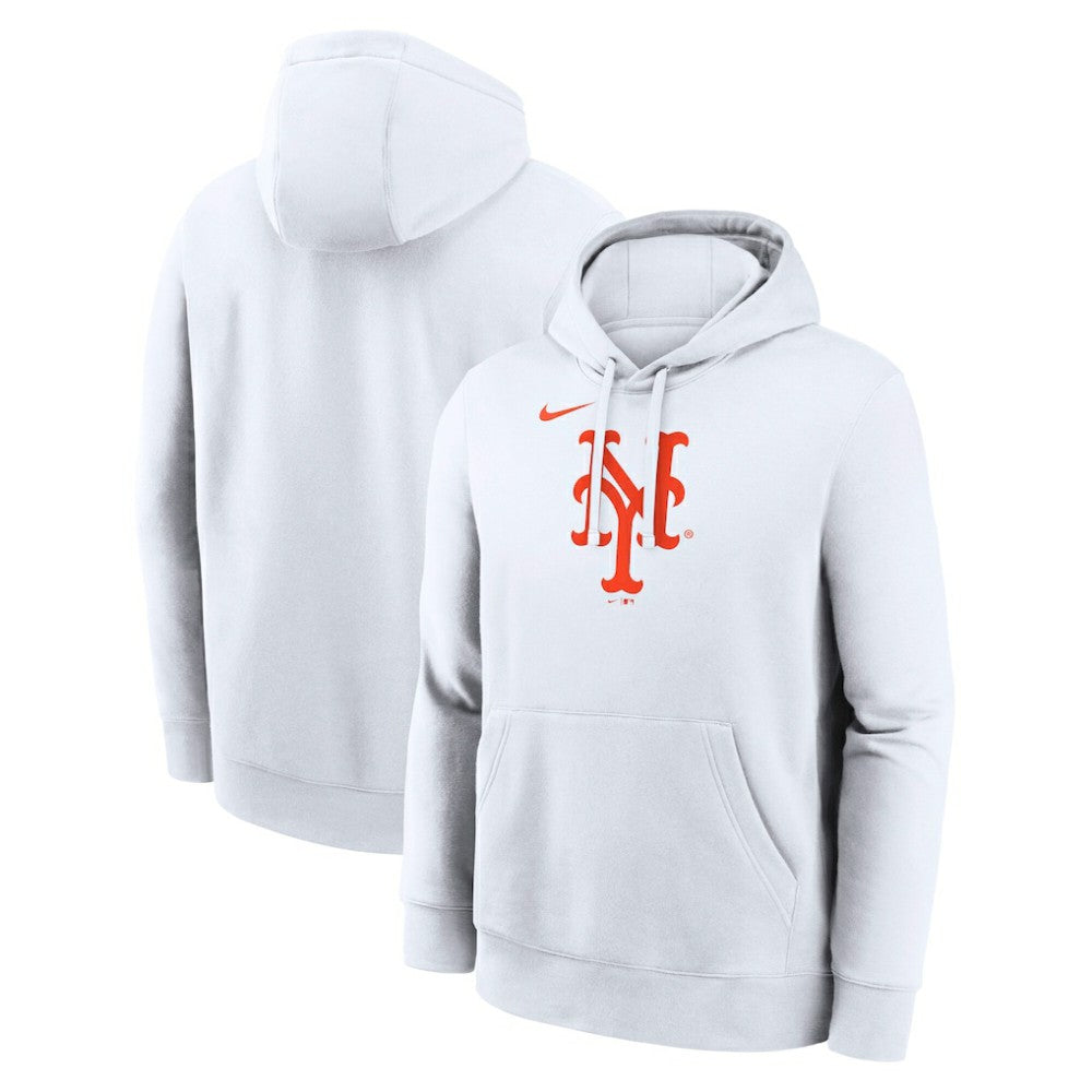 New York Mets Nike Logo Club Hoodie - MLB Hoodies