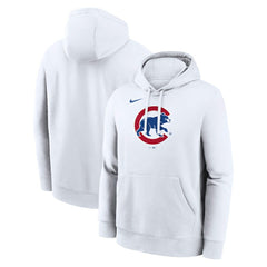Chicago Cubs Nike Logo Club Hoodie - MLB Hoodies
