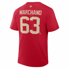 Brad Marchand Florida Panthers Fanatics 2026 NHL Winter Classic Authentic Stack Name & Number T-Shirt - NHL T-shirts