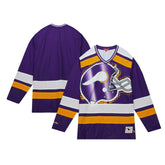 Minnesota Vikings Women's Big Face 7.0 Long Sleeve Jersey T-Shirt | NFL Near me