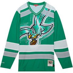 Philadelphia Eagles Women's Big Face 7.0 Long Sleeve Jersey T-Shirt | NFL On sale