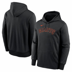 San Francisco Giants Nike Primary Wordmark Therma Hoodie - MLB Hoodies