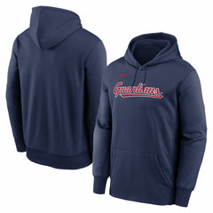 Cleveland Guardians Nike Primary Wordmark Therma Hoodie - MLB Hoodies