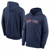 Boston Red Sox Nike Primary Wordmark Therma Hoodie - MLB Hoodies
