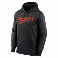 Baltimore Orioles Nike Primary Wordmark Therma Hoodie - MLB Hoodies