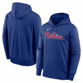 Philadelphia Phillies Nike Primary Wordmark Therma Hoodie - MLB Hoodies