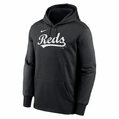 Cincinnati Reds Nike Primary Wordmark Therma Hoodie - MLB Hoodies