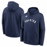 New York Yankees Nike Cooperstown Collection Wordmark Club Hoodie - MLB Hoodies