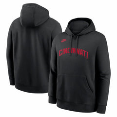Cincinnati Reds Nike Cooperstown Collection Wordmark Club Hoodie - MLB Hoodies