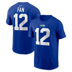 Seattle Seahawks 12s Player Name & Number T-Shirt | NFL Hot