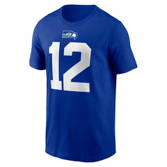 Seattle Seahawks 12s Player Name & Number T-Shirt | NFL Hot