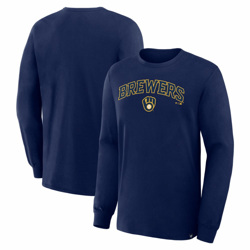 Milwaukee Brewers Fanatics Lock-Up Legacy Long Sleeve T-Shirt - MLB T-shirts
