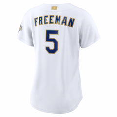 Freddie Freeman Los Angeles Dodgers Nike Women's 2026 Gold Collection Stadium Jersey - MLB Jerseys