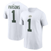 Green Bay Packers Micah Parsons Player Name & Number T-Shirt | NFL On sale