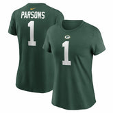 Green Bay Packers Micah Parsons Women's Name & Number T-Shirt | NFL US