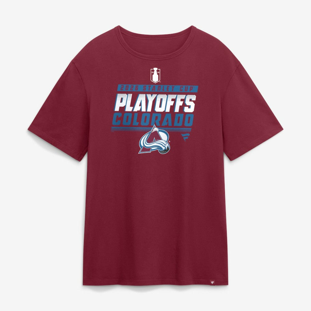 Colorado Avalanche Fanatics 2026 Stanley Cup Playoffs T-Shirt - NHL T-shirts