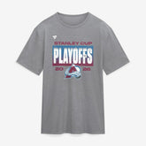 Colorado Avalanche Fanatics 2026 Stanley Cup Playoffs Vintage Tri-Blend T-Shirt - NHL T-shirts