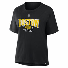 David Pastrnak Boston Bruins Fanatics Women's 2026 NHL Stadium Series Authentic Stack Name & Number T-Shirt - NHL T-shirts