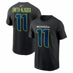 Seattle Seahawks Jaxon Smith-Njigba Carbon Name & Number T-Shirt | NFL Near me