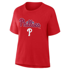 Philadelphia Phillies Fanatics Women's Lockup Legacy T-Shirt - MLB T-shirts