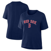 Boston Red Sox Fanatics Women's Lockup Legacy T-Shirt - MLB T-shirts