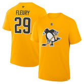 Marc-Andre Fleury Pittsburgh Penguins Fanatics Authentic Stack Name & Number T-Shirt - NHL T-shirts