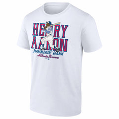 Hank Aaron Atlanta Braves Fanatics Cooperstown Collection Player T-Shirt - MLB T-shirts