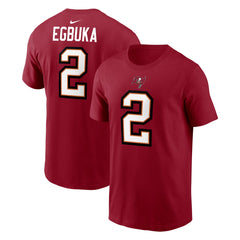 Tampa Bay Buccaneers Emeka Egbuka Player Name & Number T-Shirt | NFL Hot