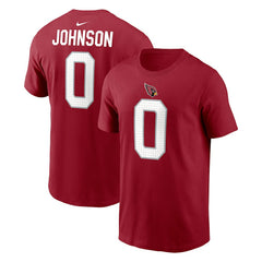 Arizona Cardinals Will Johnson Player Name & Number T-Shirt | NFL Outlet