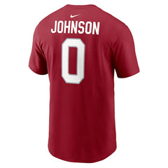 Arizona Cardinals Will Johnson Player Name & Number T-Shirt | NFL Outlet