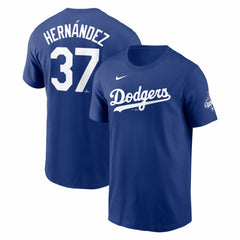 Teoscar Hernández Los Angeles Dodgers Nike 2025 World Series Champions Name & Number T-Shirt - MLB T-shirts