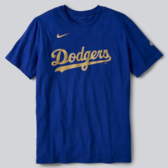 Los Angeles Dodgers Nike 2026 Gold Collection Wordmark T-Shirt - MLB T-shirts