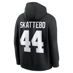 New York Giants Cam Skattebo Player Name & Number Fleece Hoodie | NFL Hot
