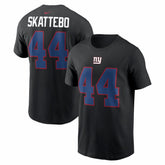 New York Giants Cam Skattebo Name & Number T-Shirt | NFL Hot