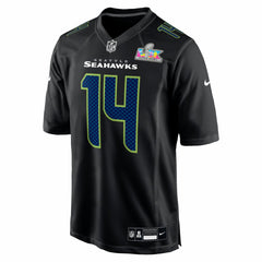 Seattle Seahawks Sam Darnold Super Bowl LX Patch Carbon Fashion Game Jersey | NFL Outlet