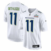 Seattle Seahawks Jaxon Smith-Njigba Super Bowl LX Patch Tundra Fashion Game Jersey | NFL Online