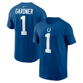 Indianapolis Colts Ahmad Sauce Gardner Player Name & Number T-Shirt | NFL Discount