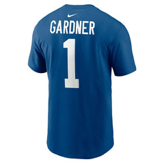 Indianapolis Colts Ahmad Sauce Gardner Player Name & Number T-Shirt | NFL Discount