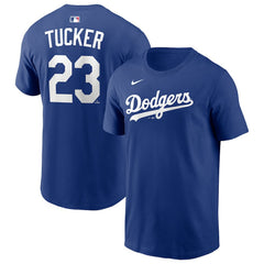 Kyle Tucker Los Angeles Dodgers Nike Name & Number T-Shirt - MLB T-shirts