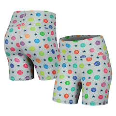 Chicago Cubs Terez Women's TLC Rainbow Shorts - MLB Shorts