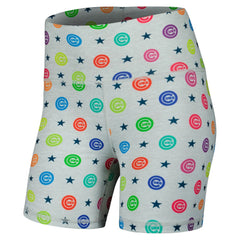 Chicago Cubs Terez Women's TLC Rainbow Shorts - MLB Shorts
