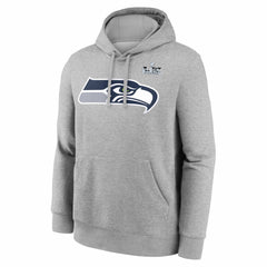 Seattle Seahawks Jaxon Smith-Njigba Super Bowl LX Patch Name & Number Hoodie | NFL Sale