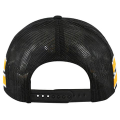 Boston Bruins '47 Sideband Stripes Trucker Snapback Hat - NHL Hats