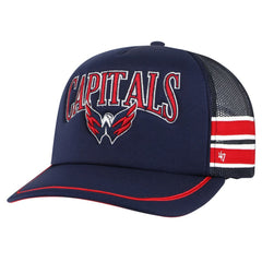 Washington Capitals '47 Sideband Stripes Trucker Snapback Hat - NHL Hats