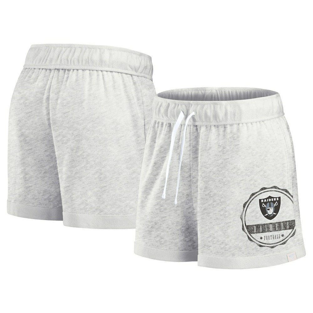 Las Vegas Raiders Women's Vintage Badge Shorts | NFL Outlet
